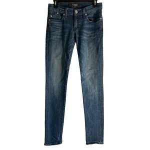 Rock & Republic Size 27 Ollie Studded Embellished Straight Leg Denim Jeans‎